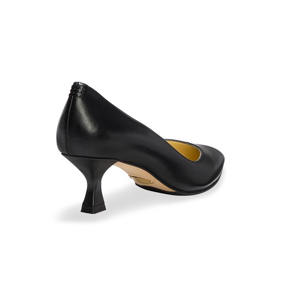 Sarah Flint Perfect Kitten Pump 50 Black Leather 42.5 - Picture 2 of 11